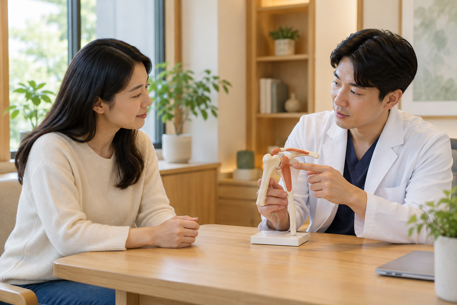 서울 어깨통증 한의원 — 어깨 상담에 관한 AI 설명용 이미지
